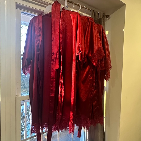 🤍♥️6 Robes~ Bride & Bridesmaids w/Belts - Picture 4 of 10